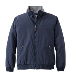 L.L. bean Men's Warm-Up Jacket, Fleece Lined
